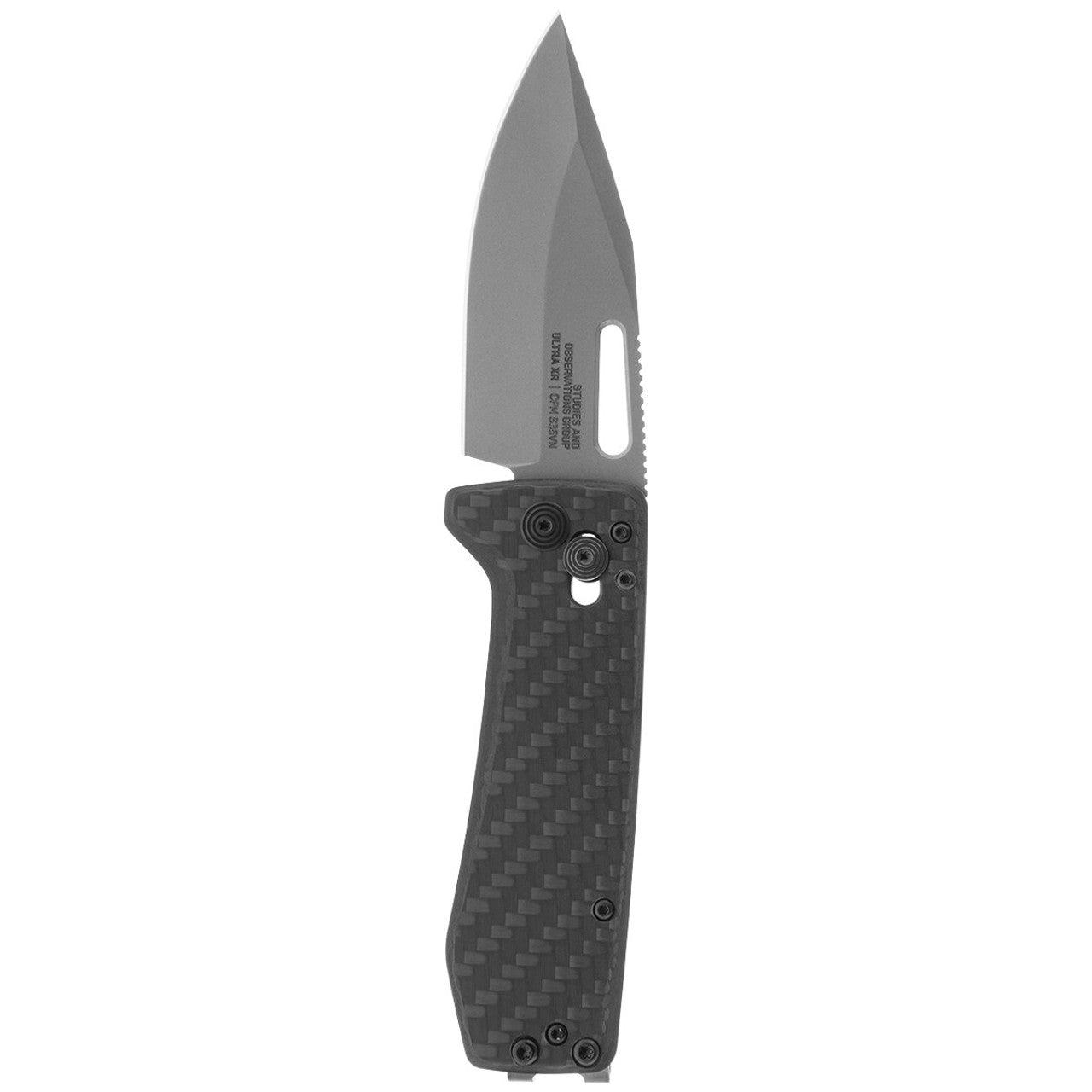 SOG Ultra XR Carbon Fibre/Graphite Folder Knife