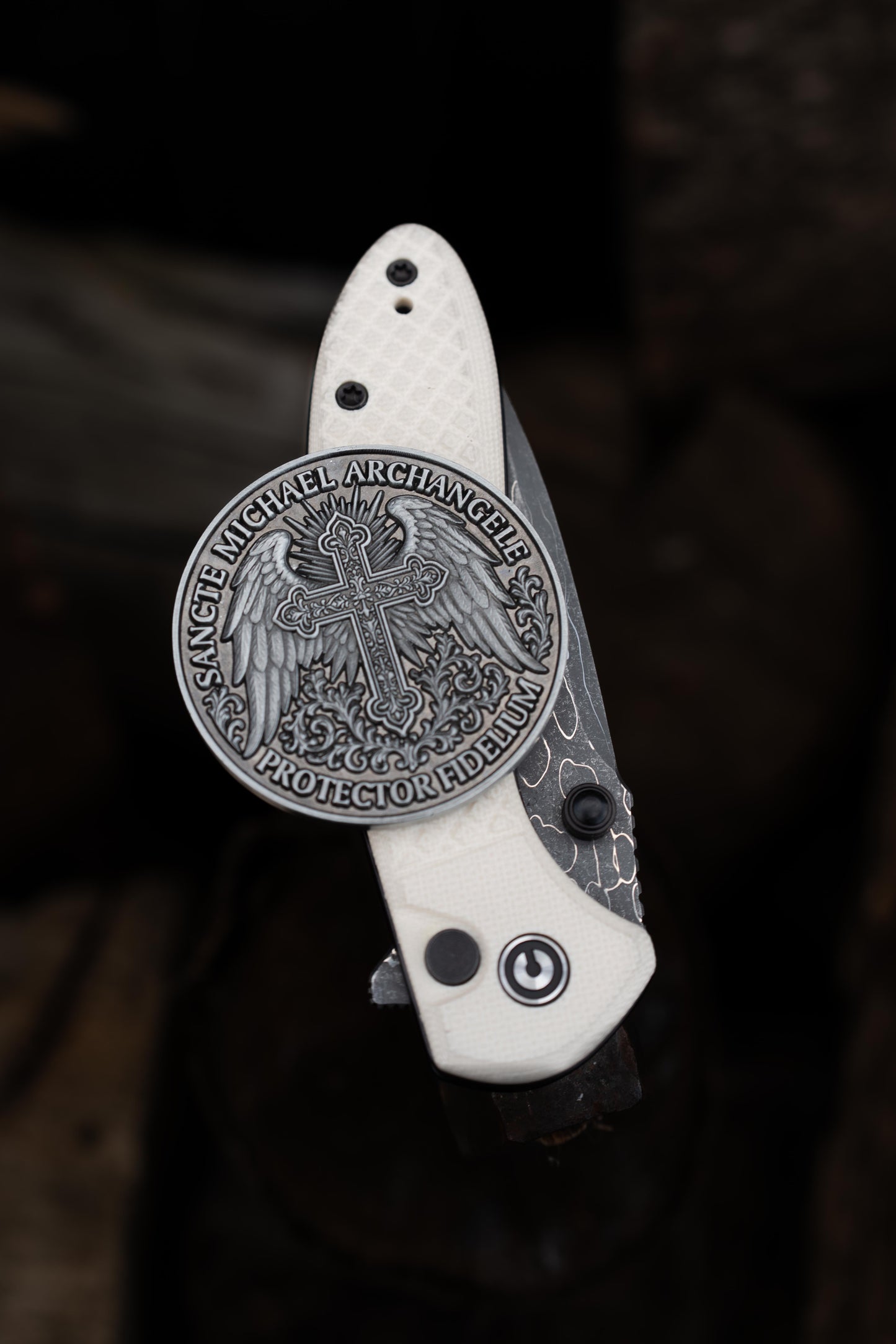 St. Michael Archangel – Protector Fidelium Coin V2